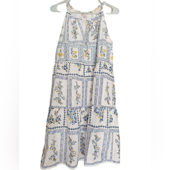 NWOT Skies Are Blue Floral Embroidered Dress - Picture 5 of 8